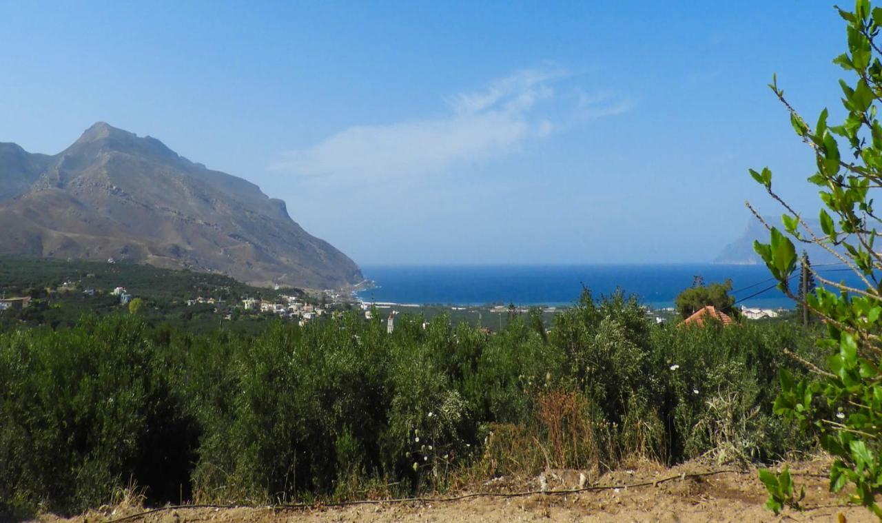 Chrissi's House With Garden And Sea View Zerviana